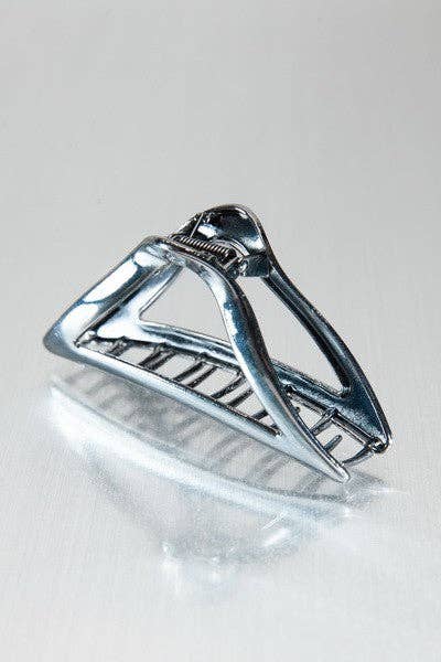 Metallic Casting Curved Triangle Hair Claw Clips-JOSSLYN by wall to wall-40H552-The Twisted Chandelier