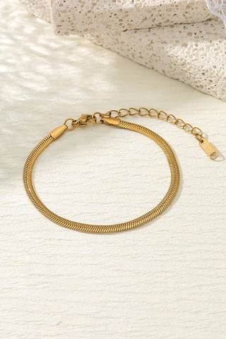 Stainless Steel Waterproof Tarnish Free Bracelet-JOSSLYN by wall to wall-40B112-The Twisted Chandelier