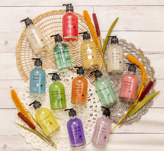 Simplified 8 oz Hand Soap - Caribbean Coconut-Simplified Soap-The Twisted Chandelier