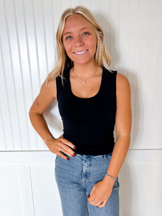 Lottie Double Layered Seamless Top-By Together-12/03/25,1st md,Bin B5,FD 07/29/25,OGP 32.00,Tops Collection-The Twisted Chandelier