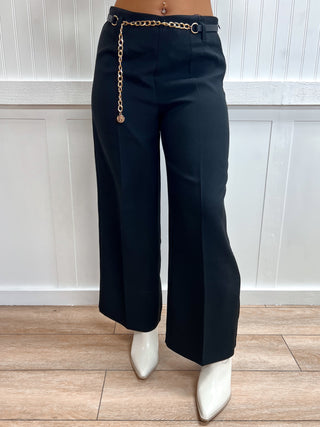 Teagan High Waist Straight Ankle Woven Pants-Pants-Active Basic | Active USA-bottoms,FD 05/14/26-The Twisted Chandelier