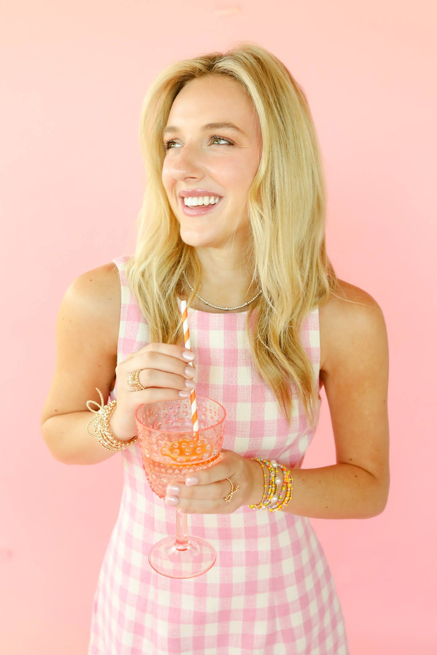 Halli Bracelet in Gold-Beaded Blondes-The Twisted Chandelier