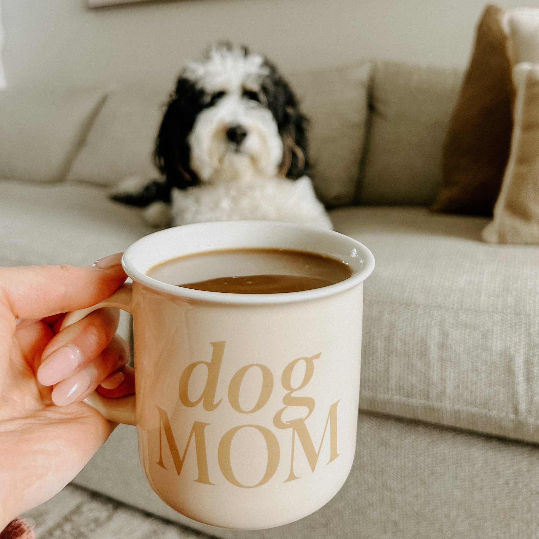 Dog Mom 11 oz Campfire Coffee Mug - Home Decor & Gifts-Sweet Water Decor-FD 04/23/24-The Twisted Chandelier