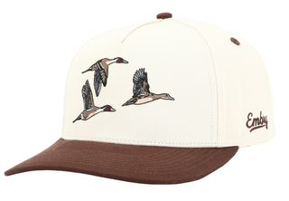 Men's Cream/Brown - Chasin Tail Hat-Hat-Embry Outdoors-Men's-The Twisted Chandelier