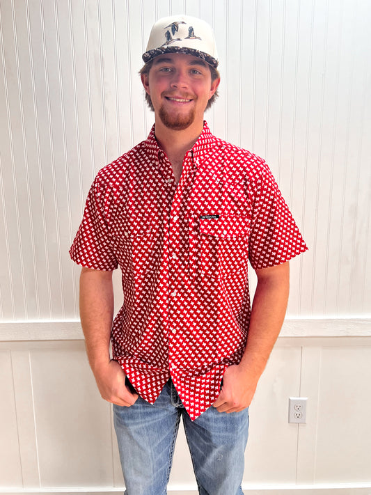 Men's Houston Pearl Snap Fishing Shirt-SALT WATER SOUL-FD 02/18/26,Men's-The Twisted Chandelier