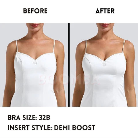 BOOMBA Demi Boost Inserts | Beige | BOOMBA-Sticky Bra-BOOMBA--The Twisted Chandelier