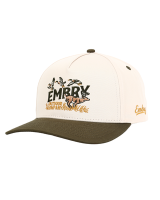 Men's Cream/Green - Rut Hat-Hat-Embry Outdoors-Men's-The Twisted Chandelier