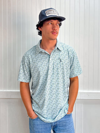 Men's Dirty Myrtle Polo - Tipsy on the Green