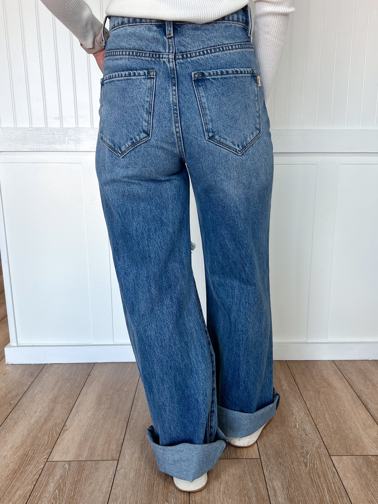 Euphoria Wide Leg Jeans-Vibrant M.i.U-Bin C6,Bin D6,bottoms,FD 08/26/25-The Twisted Chandelier