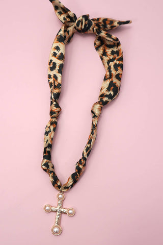 Handmade Scarf Charm Necklaces-Necklace-JOSSLYN by wall to wall-80N91790-The Twisted Chandelier