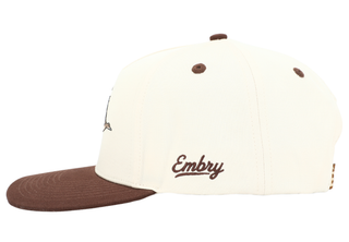 Men's Cream/Brown - Chasin Tail Hat-Hat-Embry Outdoors-Men's-The Twisted Chandelier