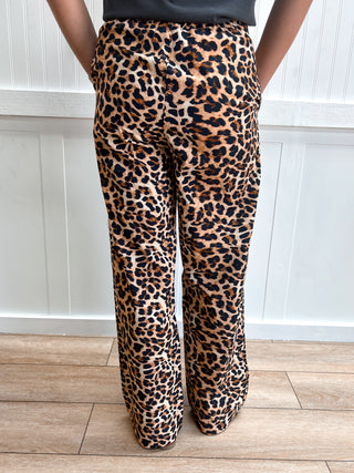 Sawyer Lulu Mac Leopard Pants-Pants-Girlie Girl Originals-bottoms,FD 09/16/26,NewArrival-The Twisted Chandelier
