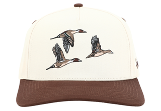 Men's Cream/Brown - Chasin Tail Hat-Hat-Embry Outdoors-Men's-The Twisted Chandelier