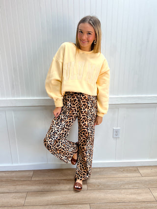 Lulu Mac Rory Sweatshirt - Butter Yellow-Top-Girlie Girl Originals-FD 09/16/26,NewArrival,Tops Collection-The Twisted Chandelier