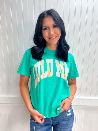 Briar Stripe Adult Cream Sickle Sky/Island Green Comfort Colors Tee-Girlie Girl Originals-LM-STR-1000,Tops Collection-The Twisted Chandelier