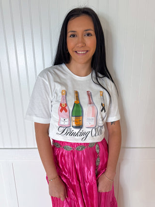 The Drinking Club Tee-Shirts & Tops-The Twisted Chandelier-FD 01/23/26-The Twisted Chandelier