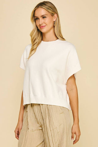 Marcie Dropped Shoulder Sweater Top - Black-PINCH-05/26/26,FD 12/22/25,OGP 59.99,Tops Collection-The Twisted Chandelier
