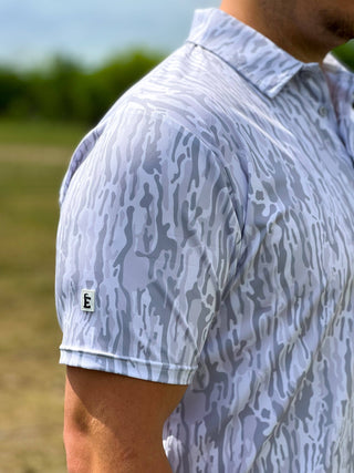 Men's White Ranch Golf Polo-Top-Embry Outdoors-NewArrival,Tops Collection-The Twisted Chandelier