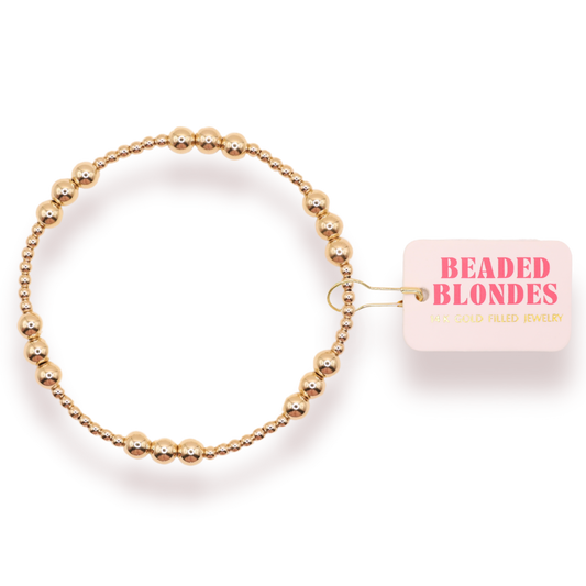 ILY Most in Gold-Beaded Blondes-The Twisted Chandelier