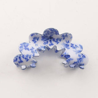Vintage Porcelain Style Half Moon Hair Claw Clips-Hair Claws & Clips-JOSSLYN by wall to wall-40H900-A-The Twisted Chandelier
