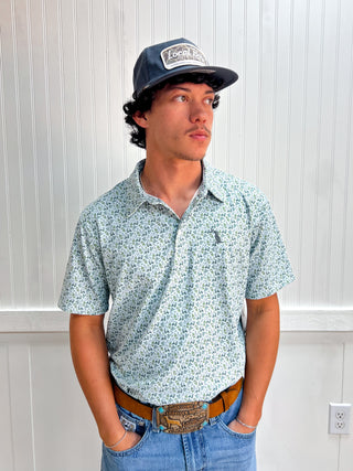 Men's Dirty Myrtle Polo - Tipsy on the Green