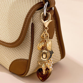 Western Heart Cross Hat Boot Heart Bag Charm-Bag Charm-JOSSLYN by wall to wall-80K096-The Twisted Chandelier