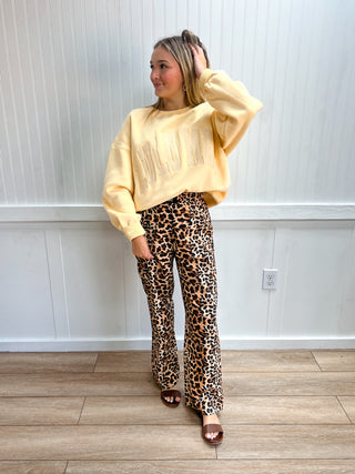 Lulu Mac Rory Sweatshirt - Butter Yellow-Top-Girlie Girl Originals-FD 09/16/26,NewArrival,Tops Collection-The Twisted Chandelier