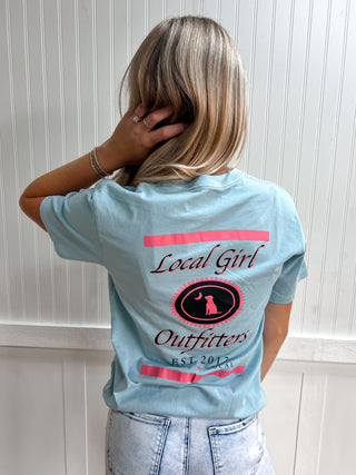Local Girl 80 Proof Short Sleeve Tee-T-Shirt-Local Boy Outfitters-FD 05/22/26,Tops Collection-The Twisted Chandelier
