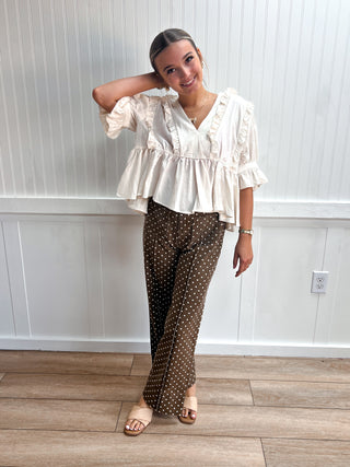 Lottie Polka Dot Pants