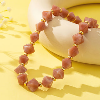 Faceted Resin Briolette Necklaces-Necklace-JOSSLYN by wall to wall-80N92987-The Twisted Chandelier