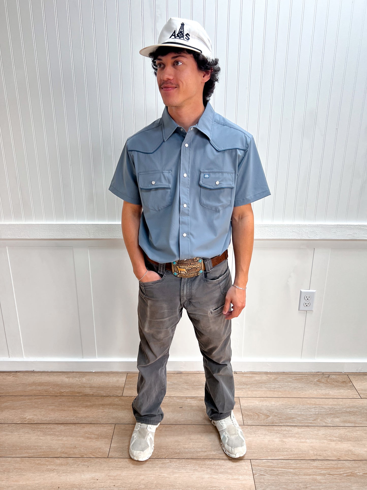 Men's Rio Pearl Snap Shirt-River Road Clothing Company-Men's-The Twisted Chandelier