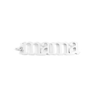 18K Gold PVD Stainless Steel Mama Charm-Stainless Steel Charm-WJW-Stainless-The Twisted Chandelier