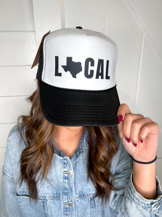 Local Snapback Foam Trucker Hat-Trucker Hat-Turquoise & Tequila-CR 04/21/25-The Twisted Chandelier