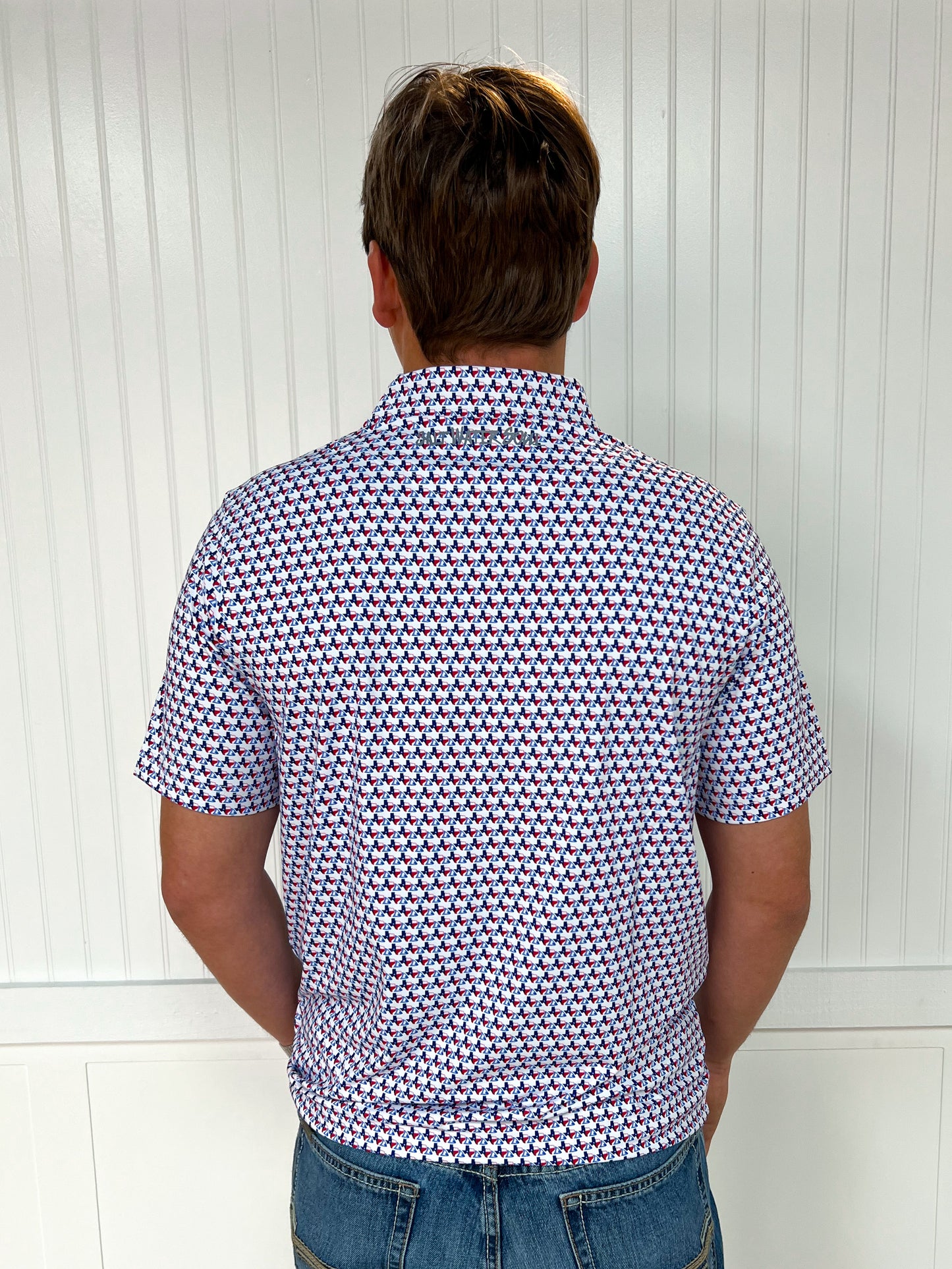 Men's Texas Tailing Polo-SALT WATER SOUL-FD 01/23/26-The Twisted Chandelier