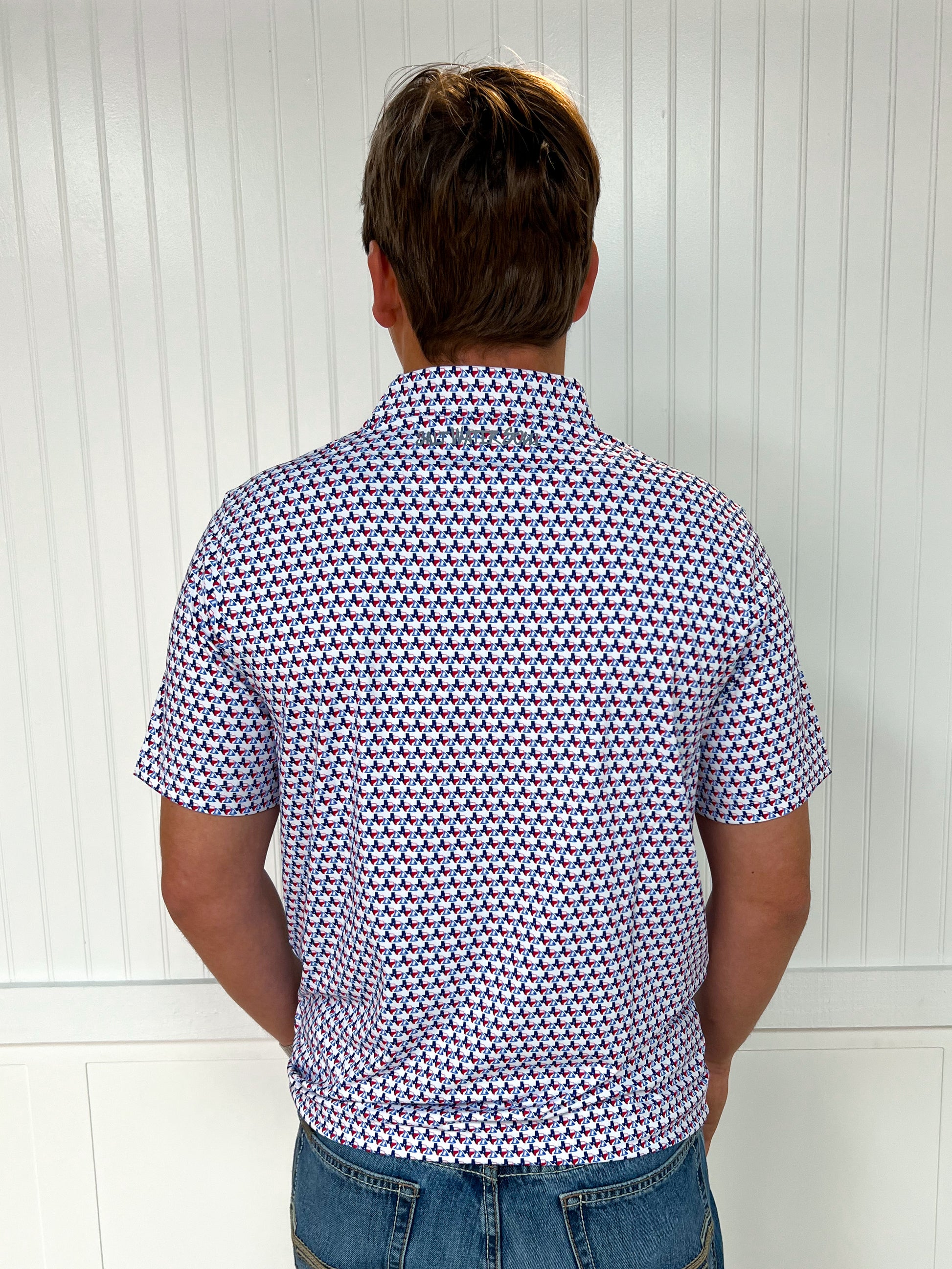 Men's Texas Tailing Polo-SALT WATER SOUL-FD 01/23/26-The Twisted Chandelier