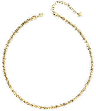 Kendra Scott Isabelle Chain Necklace Gold-Kendra Scott-N00088GLD-The Twisted Chandelier