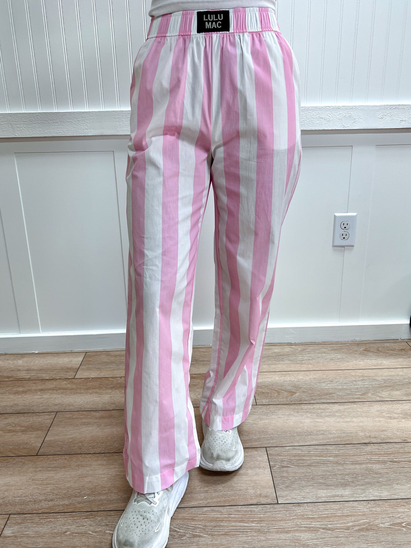 Darby Stripe Pant Light Pink-Pants-Girlie Girl Originals-bottoms,FD 02/03/26-The Twisted Chandelier