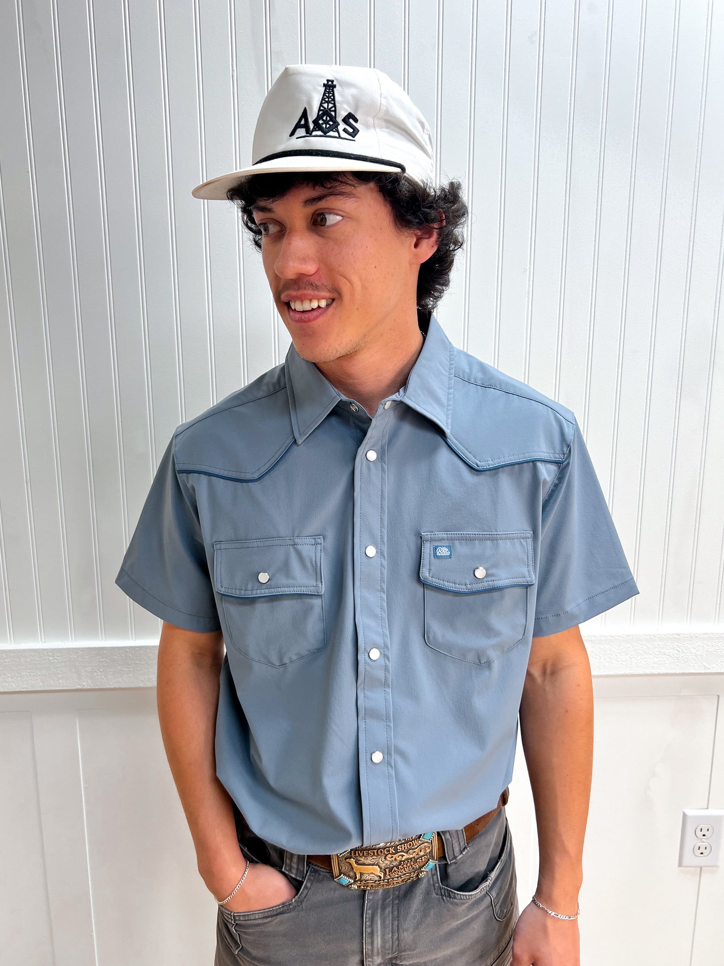 Men's Rio Pearl Snap Shirt-River Road Clothing Company-Men's-The Twisted Chandelier