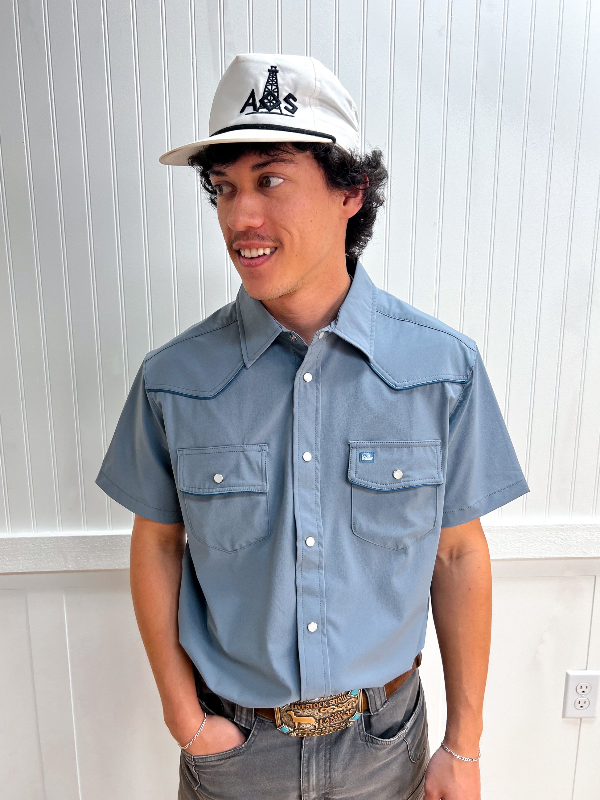 Men's Rio Pearl Snap Shirt-River Road Clothing Company-Men's-The Twisted Chandelier