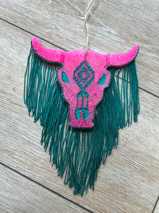 Fringe Bull Car Freshie