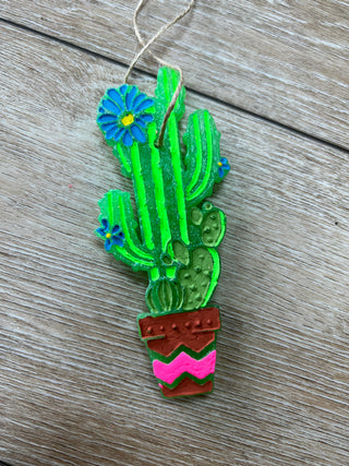 Cactus Car Freshie