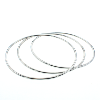 Stainless Steel Bangles - Set of 3