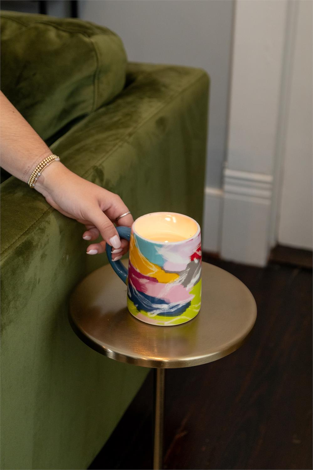 Sweet Grace Collection Mug Candle #055 | Bridgewater Candle Company-Candles-Bridgewater-The Twisted Chandelier
