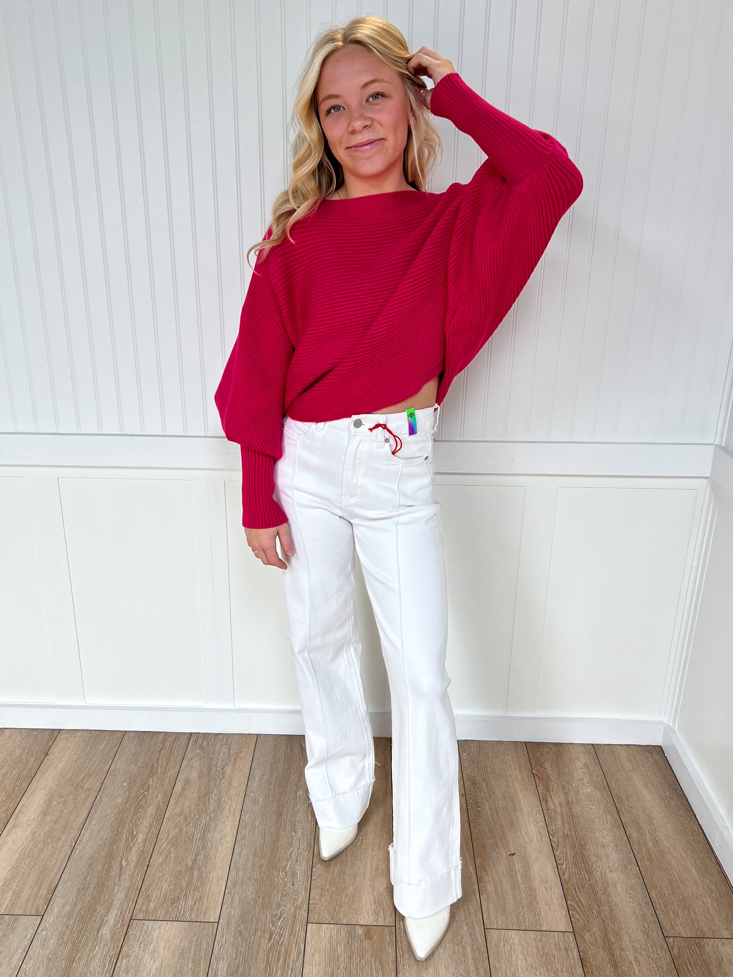 Renn Folded Hem Wide Leg Jeans-Wide Leg Jeans-Vibrant M.i.U-02/27/26,08/28/25,bottoms,FD 03/04/25,OGP 72.95-The Twisted Chandelier