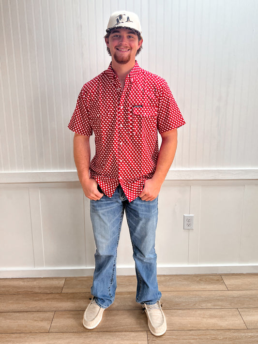 Men's Houston Pearl Snap Fishing Shirt-SALT WATER SOUL-FD 02/18/26,Men's-The Twisted Chandelier