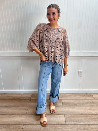 Ivy Crochet Lace Top