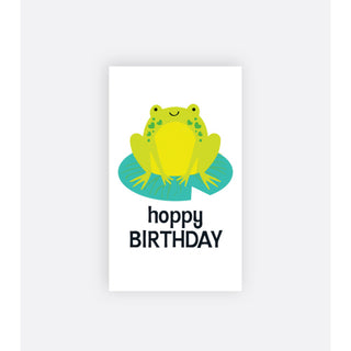 Hoppy Frog Birthday Mini Card-Gift Card-Elum-The Twisted Chandelier