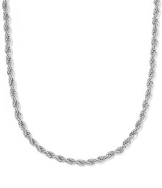 Kendra Scott Isabelle Chain Necklace Silver-Kendra Scott-N00088RHD-The Twisted Chandelier