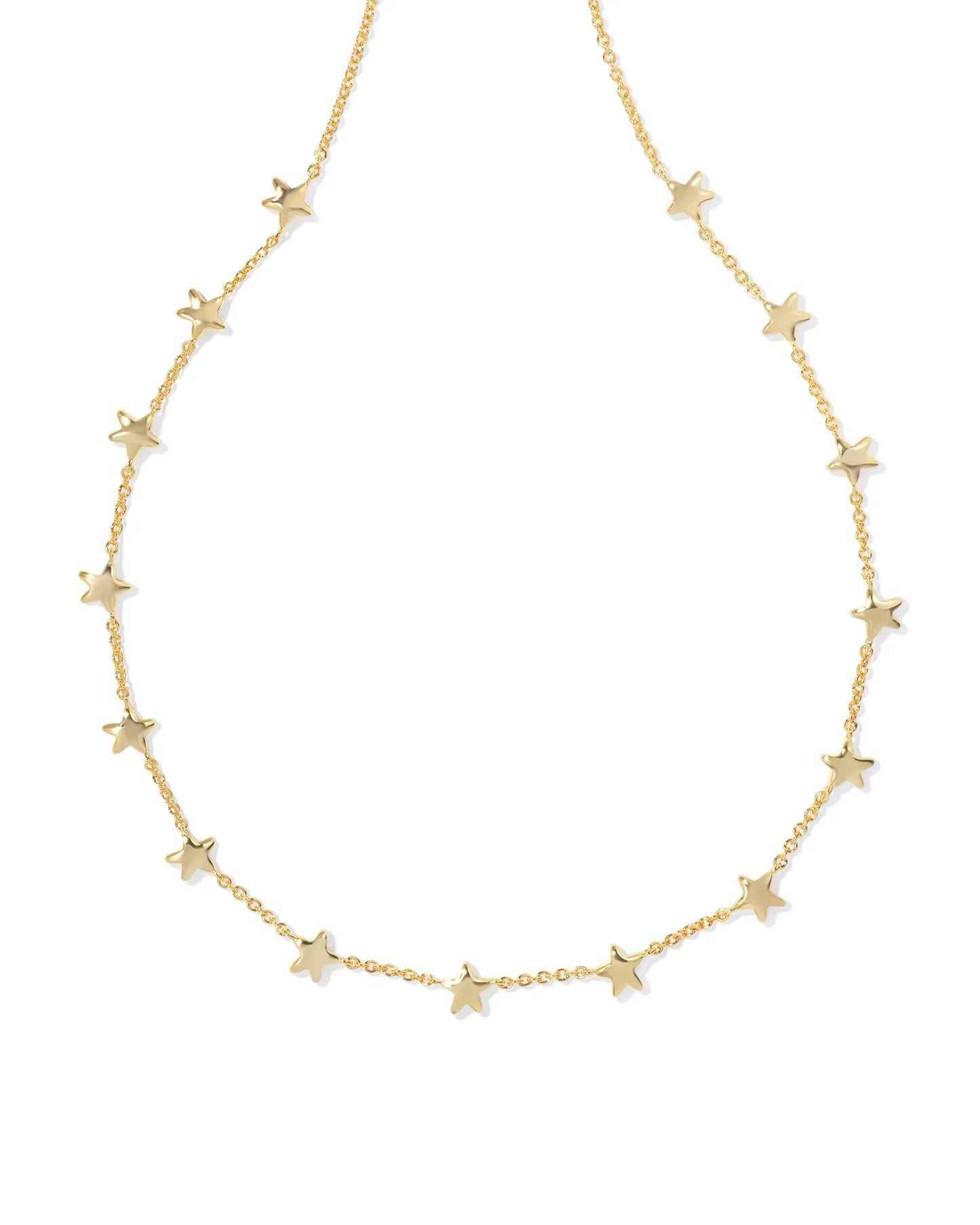 Kendra Scott Sierra Star Strand Necklace Gold-Necklaces-Kendra Scott-FD 05/20/24, N00595GLD-The Twisted Chandelier