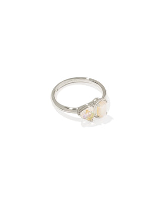 Kendra Scott Tatum Band Ring Silver Neutral Mix 6-Ring-Kendra Scott-R00176RHD-The Twisted Chandelier